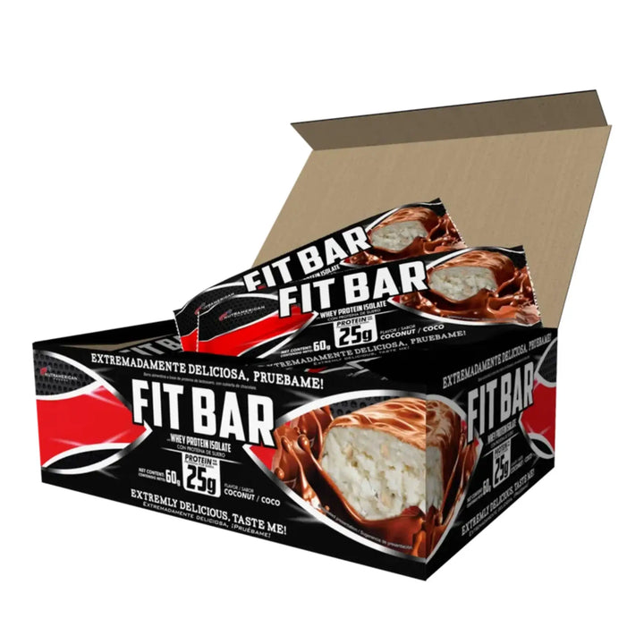 Barras de Proteina FitBar de Nutramerican Pharma en mercado libre