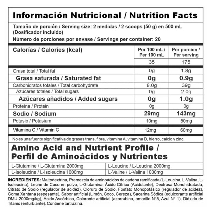 Mezcla de Carbohidratos Mega Carbs de Nutramerican Pharma en amazon