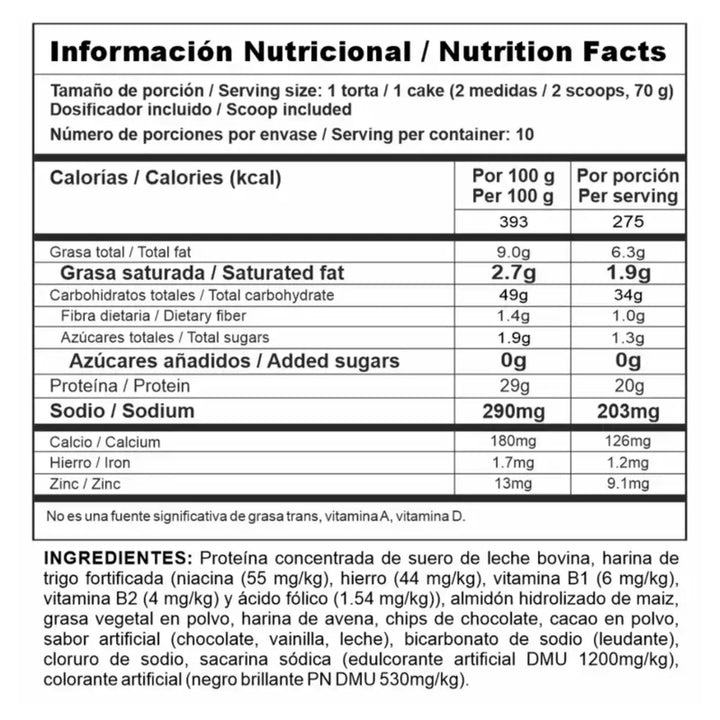 Pancakes de Proteina Nutramerican Pharma en amazon